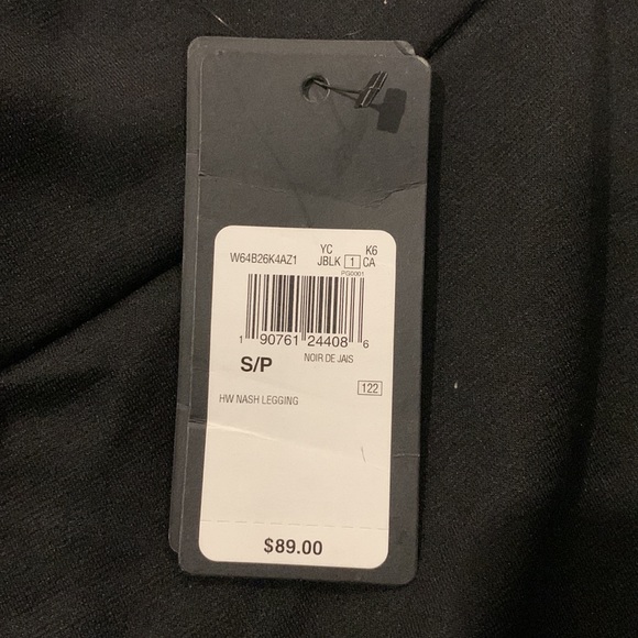 Guess Leggings, rear zip with faux leather piping detail Size S - Picture 4 of 4